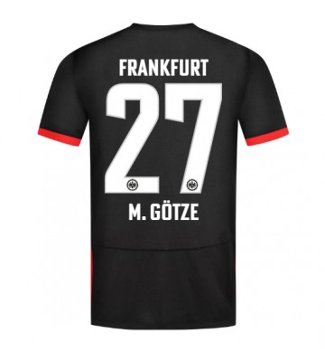 Eintracht Frankfurt Mario Gotze #27 Segunda Equipación 2024-25 Manga Corta